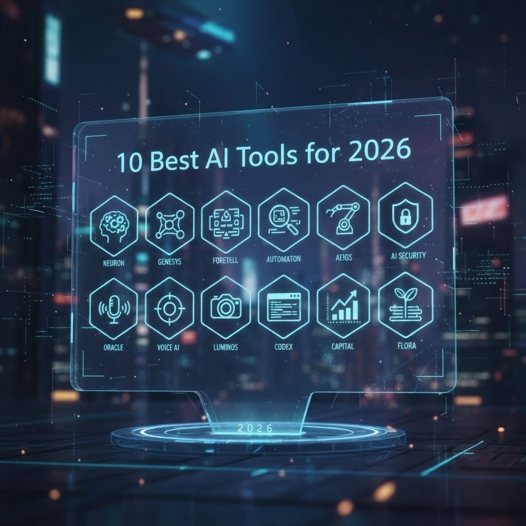Famous AI tools that are used in 2026